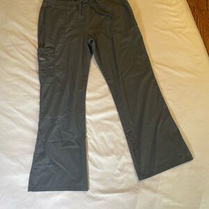 Dark Grey Women’s Cherokee Workwear Medical Scrub Drawstring Pants